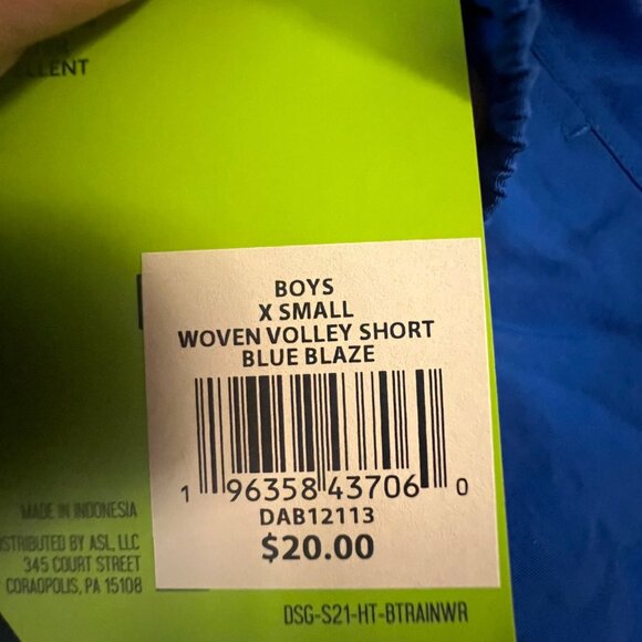 DSG Boy's Train Short, XS, Blue‎ - Picture 6 of 8